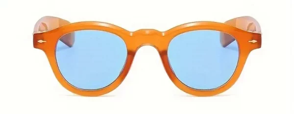 ISBILIA NARANJA - CRISTAL AZUL - Imagen 2