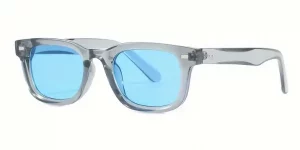ITÁLICA GRIS TRANSLÚCIDO - CRISTAL AZUL