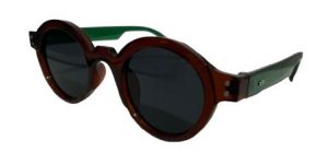 ALEJANDRA MARRÓN Y VERDE - CRISTAL OSCURO